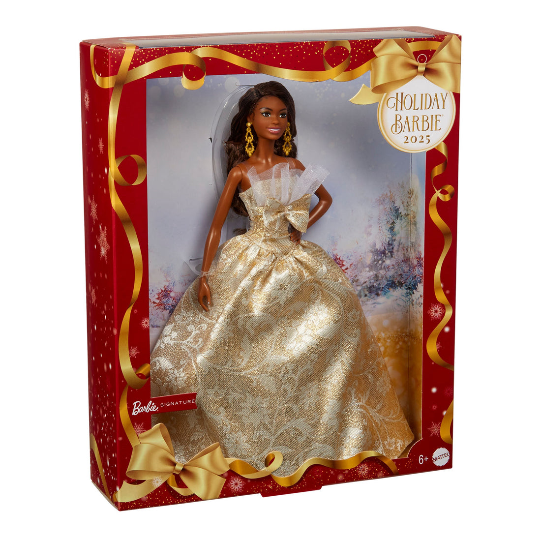 2025 Holiday Barbie Doll 4
