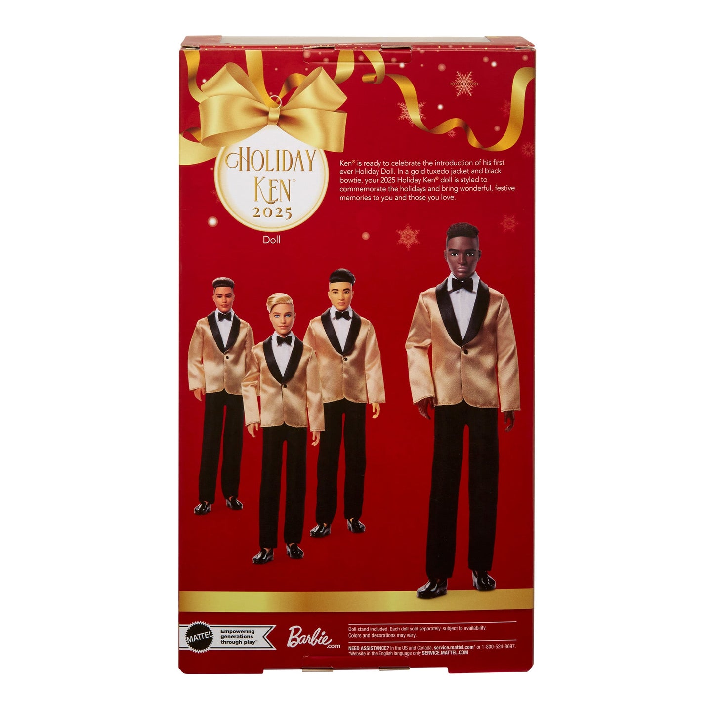 2025 Holiday Ken Doll 2