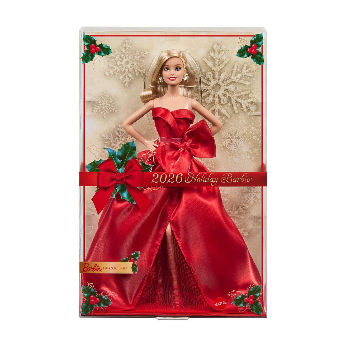 Barbie Signature 2026 Holiday Barbie Doll 1