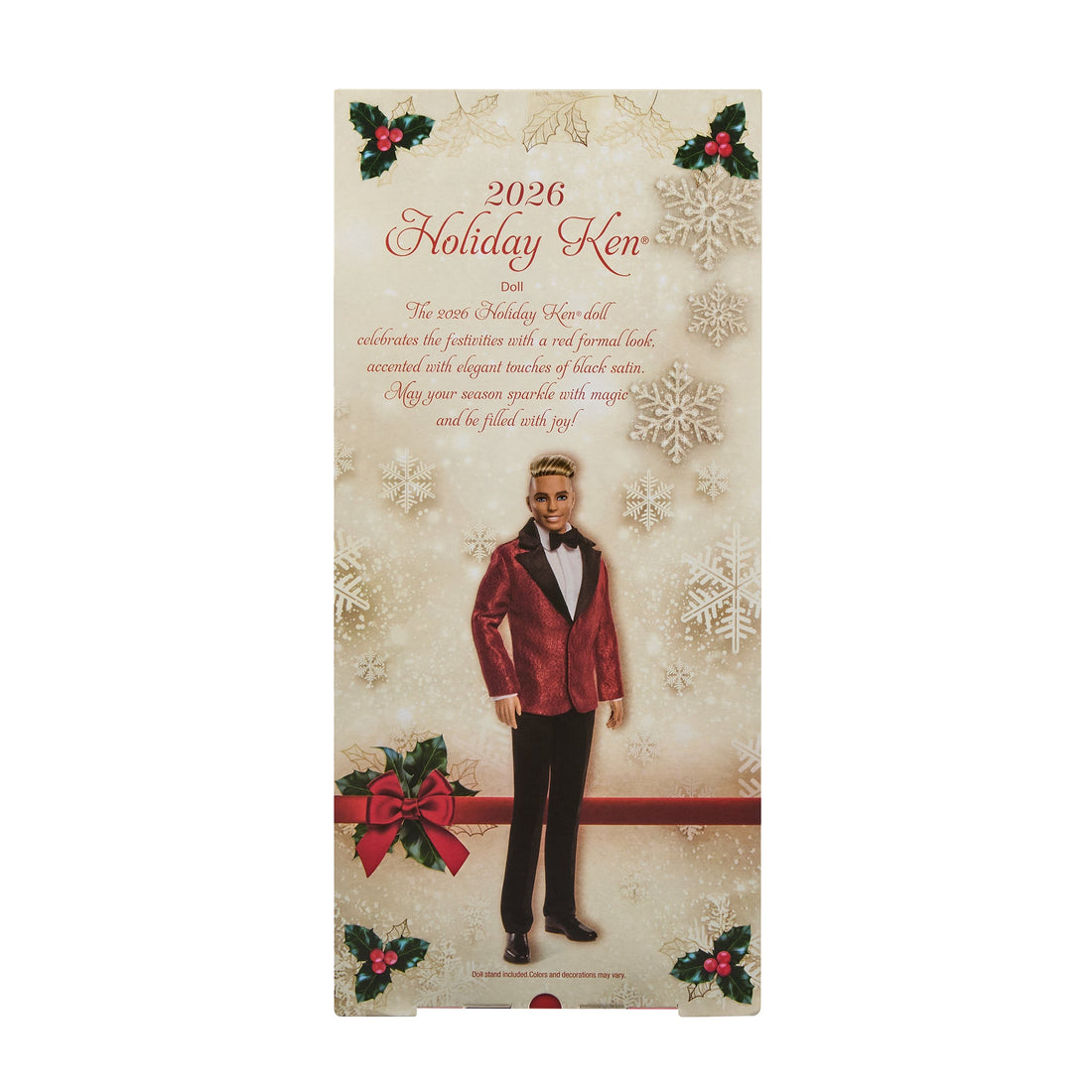 Barbie Signature 2026 Holiday Ken Doll 1