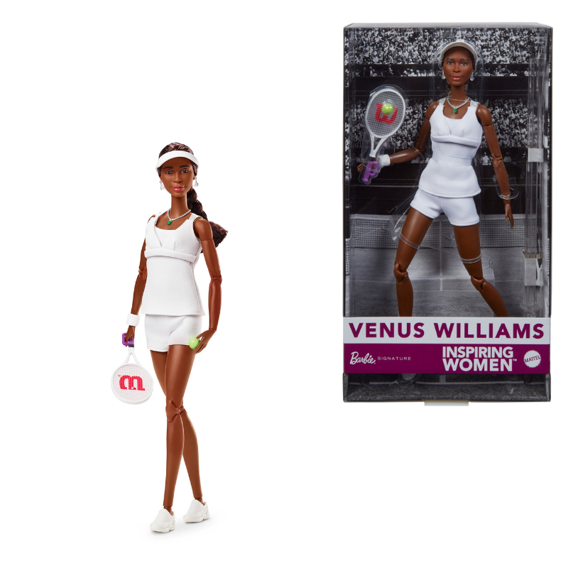 Barbie Inspiring Women Venus Williams Doll