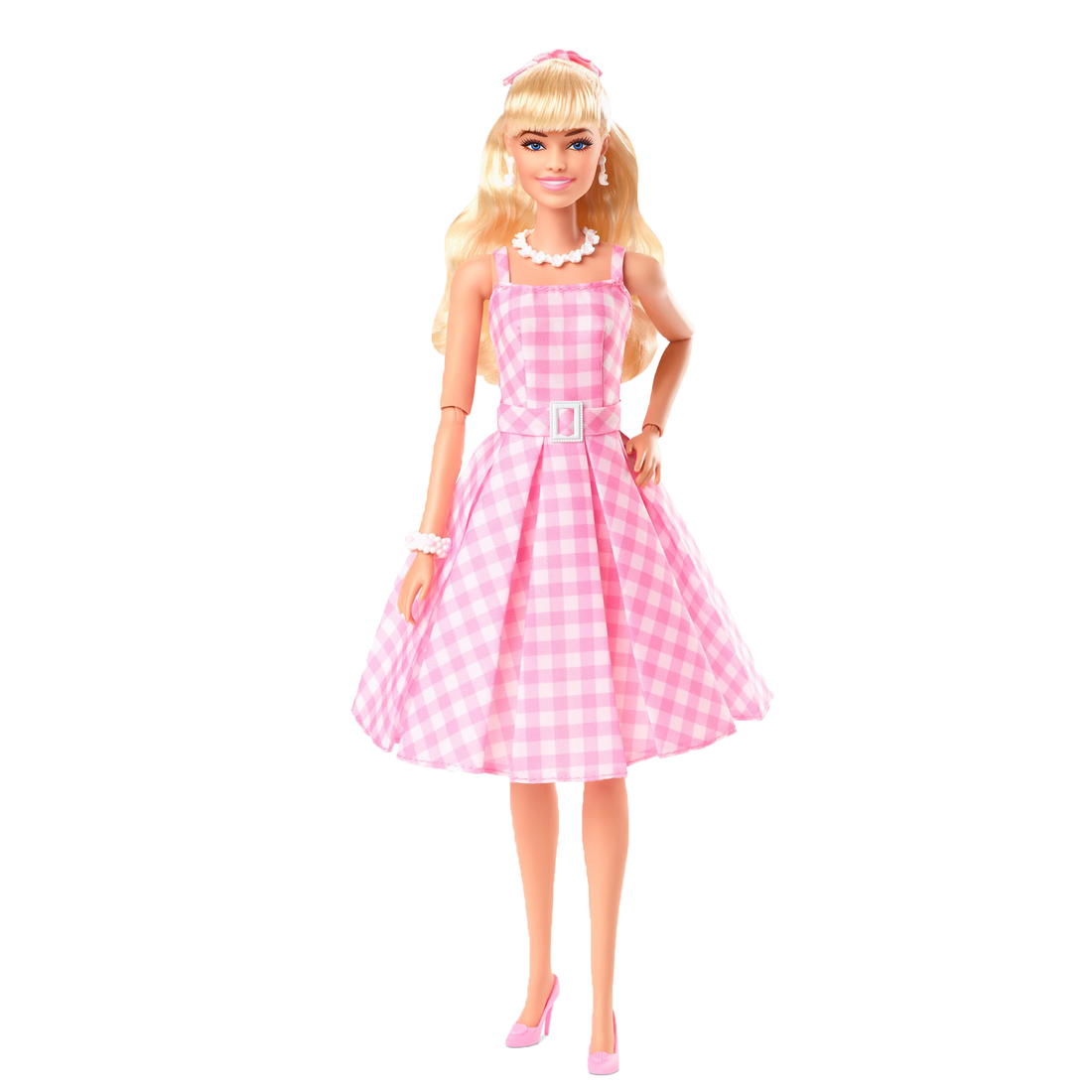 Barbie Movie Barbie in Pink Gingham Dress