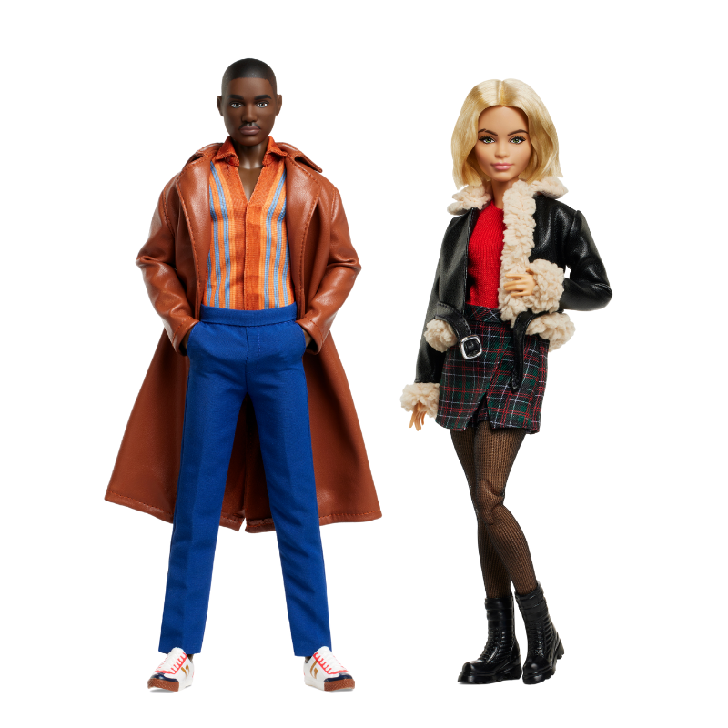 Bundle: Barbie Signature Dr. Who Who The Fifteenth Doctor & Ruby Sunday Dolls