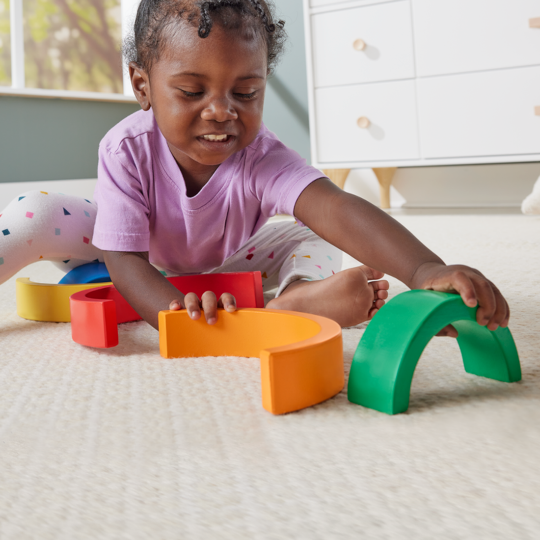 Fisher-Price Wooden Stacking Rainbow