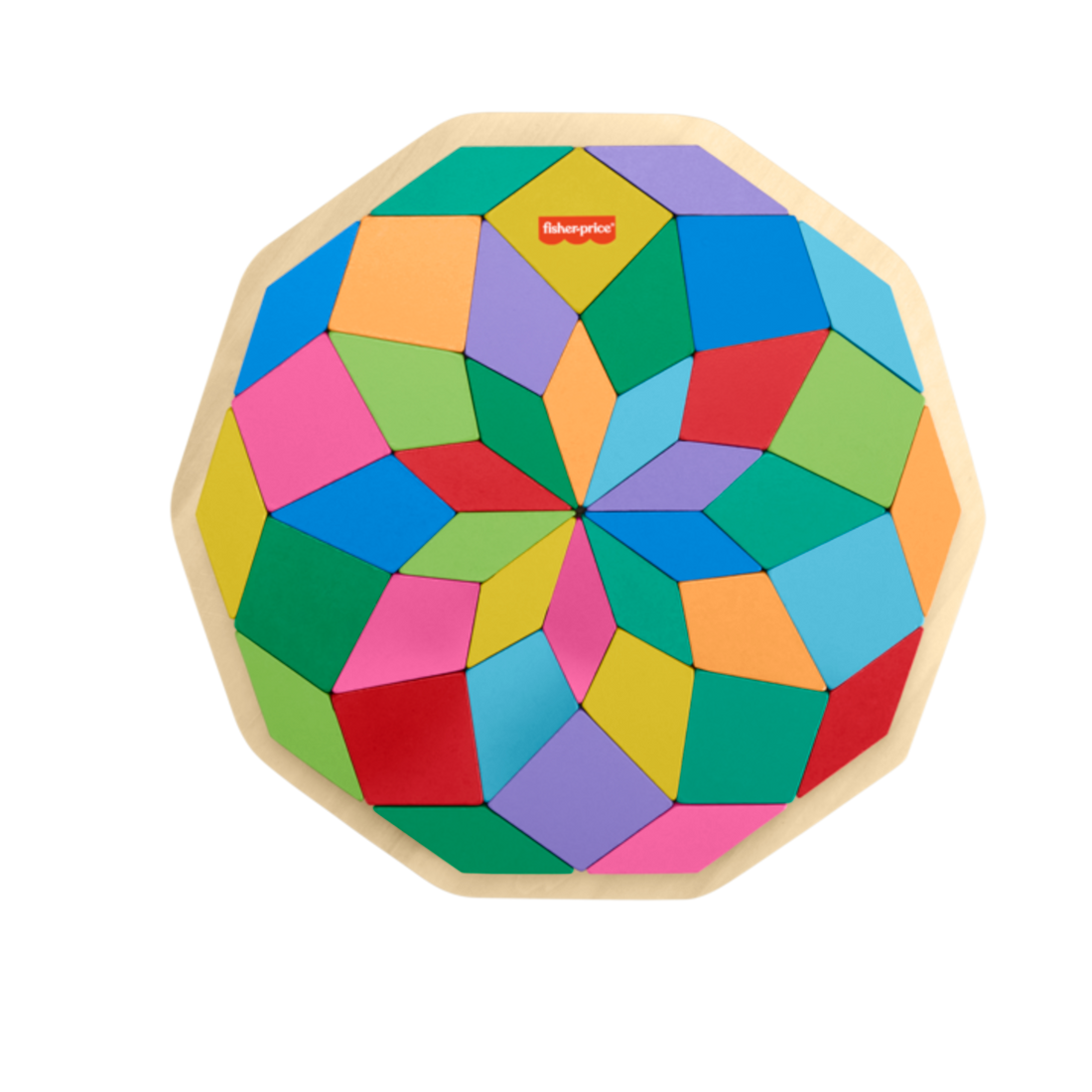 Fisher-Price Wooden Mandala Puzzle