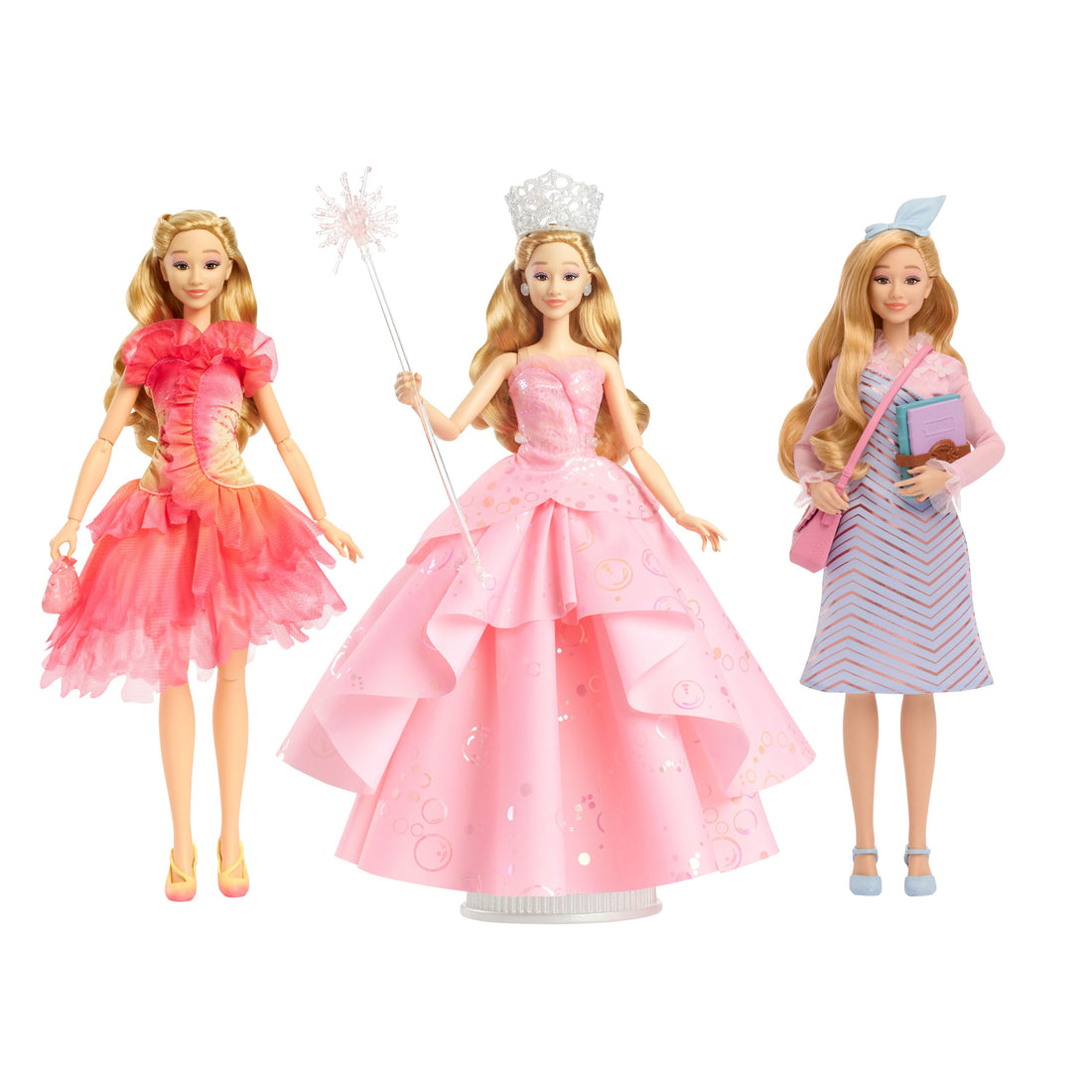Bundle: Wicked’s Glinda Deluxe Fashion Doll Set