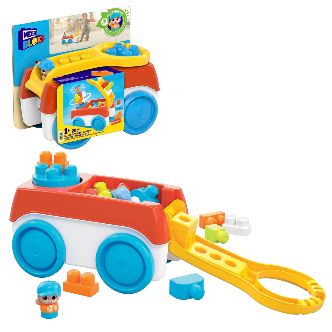 Mega Bloks Block Spinning Wagon