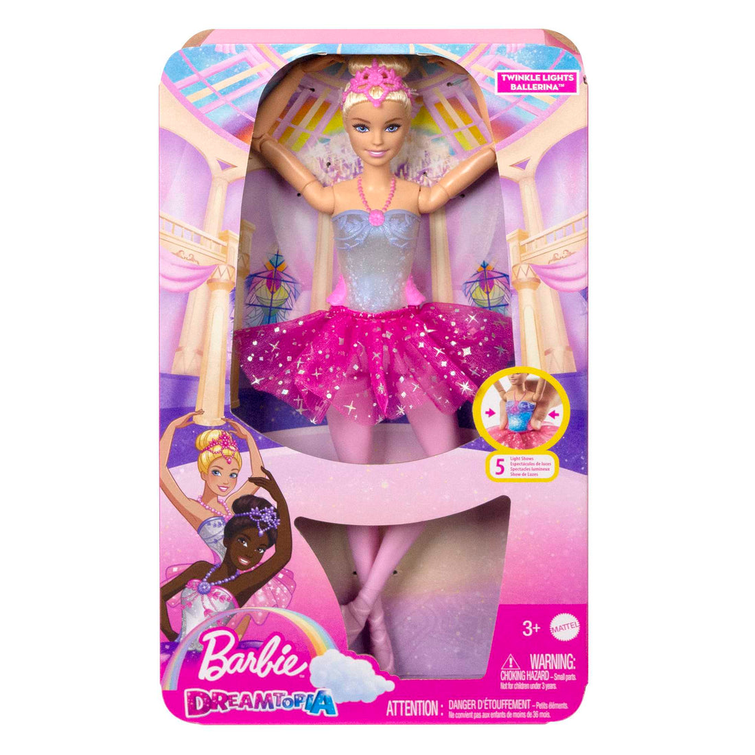 Bundle: 3 Barbie Fantasy Light-Up & Colour-Change Dolls