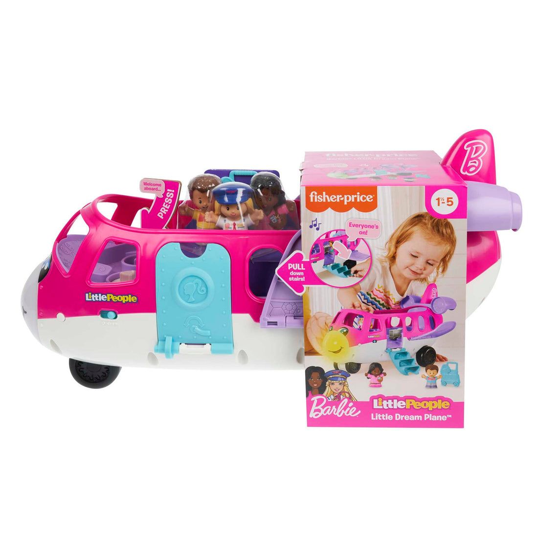 Barbie Little Dream Plane By Little People