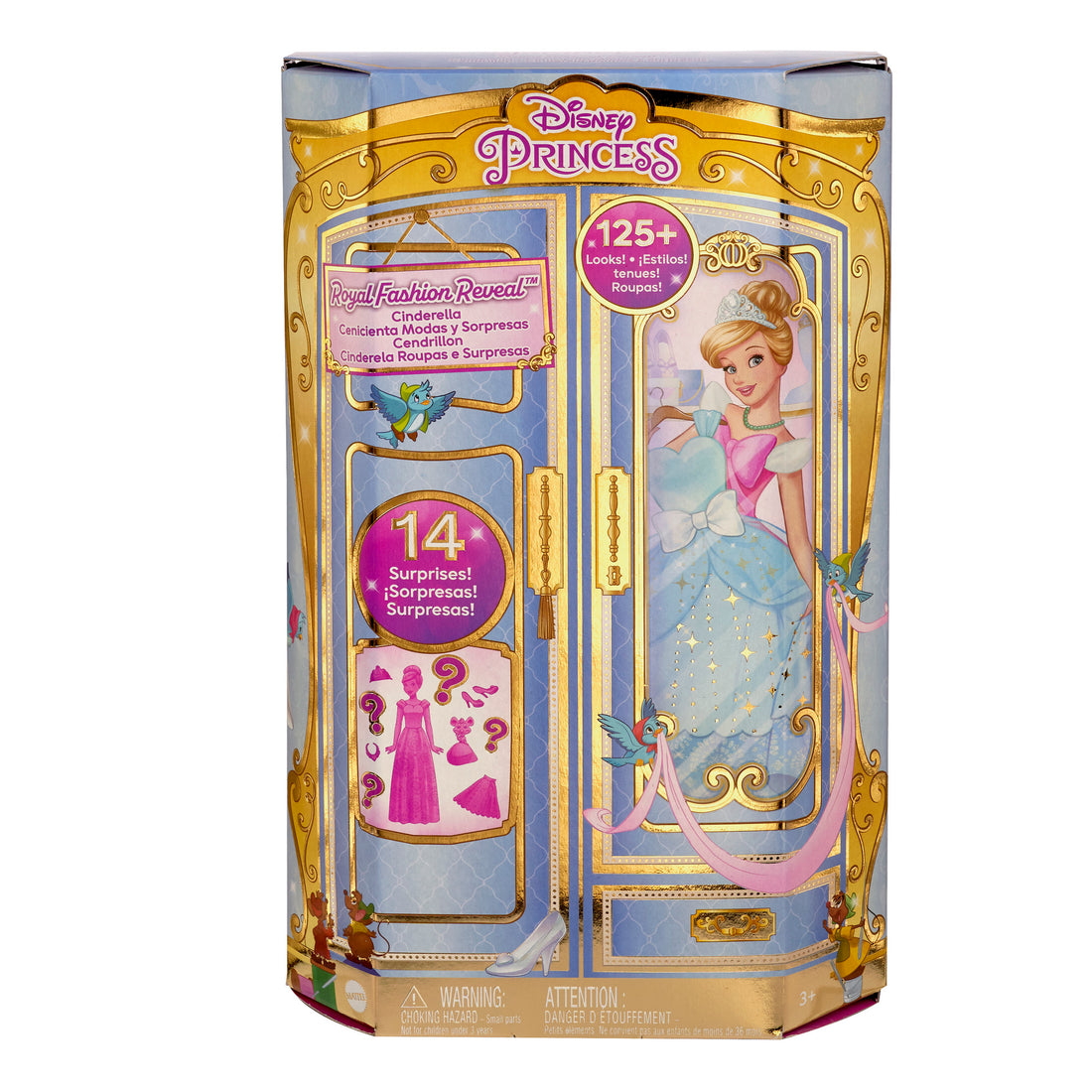 Disney Princess Royal Fashion Reveal Cinderella Doll