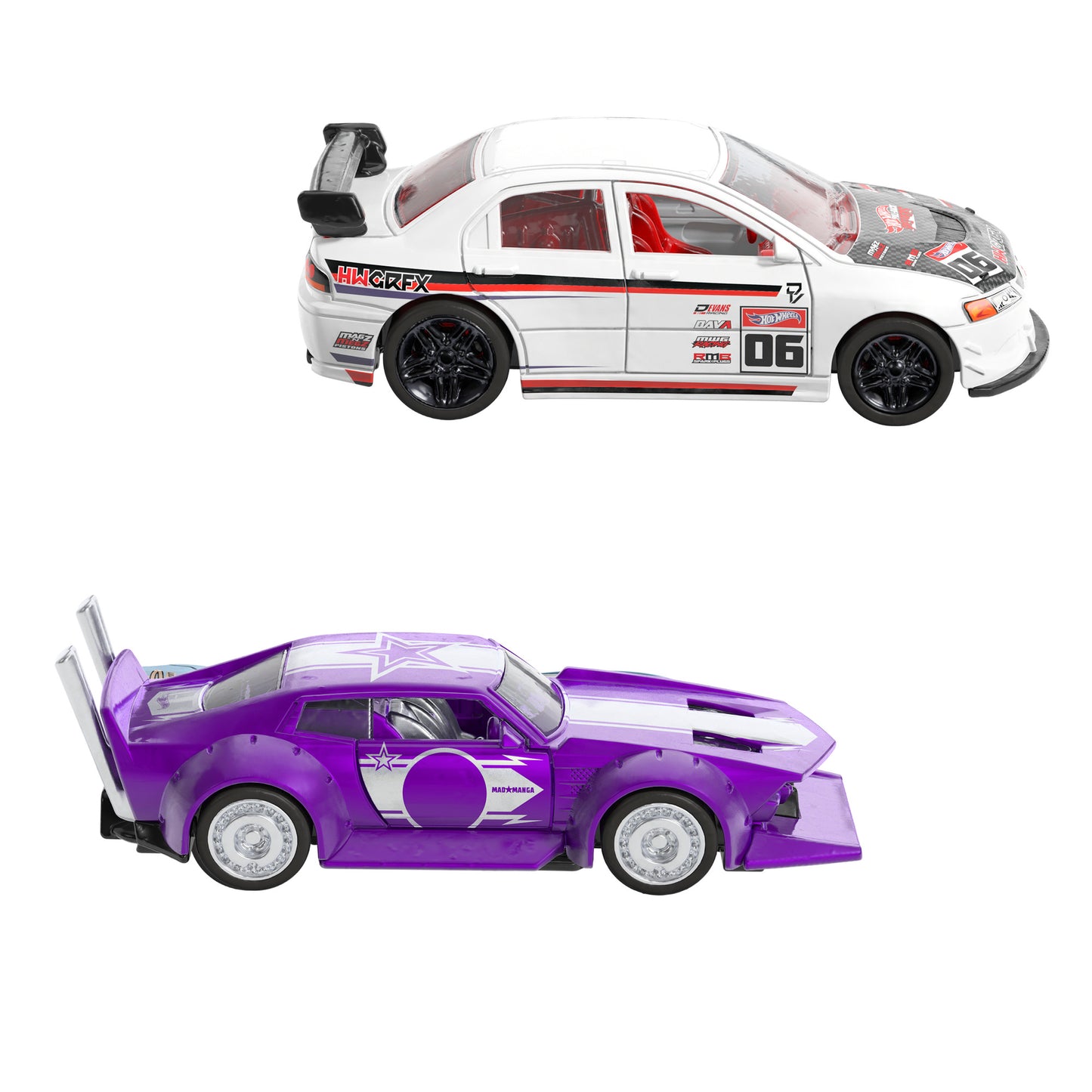 Hot Wheels Pull-Back Speeders 2-Pack, Assorted