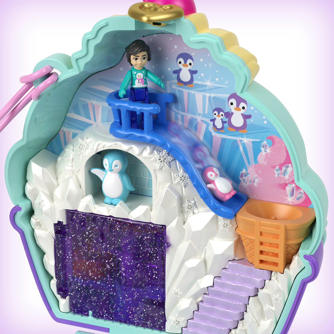 Polly Pocket Snow Sweet Penguin Compact