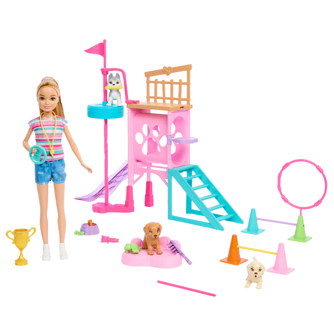 Barbie and Stacie to the Rescue Doll and Playset