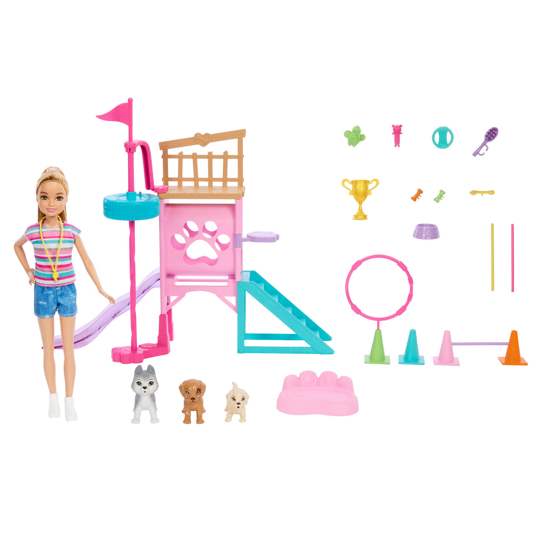 Barbie and Stacie to the Rescue Doll and Playset