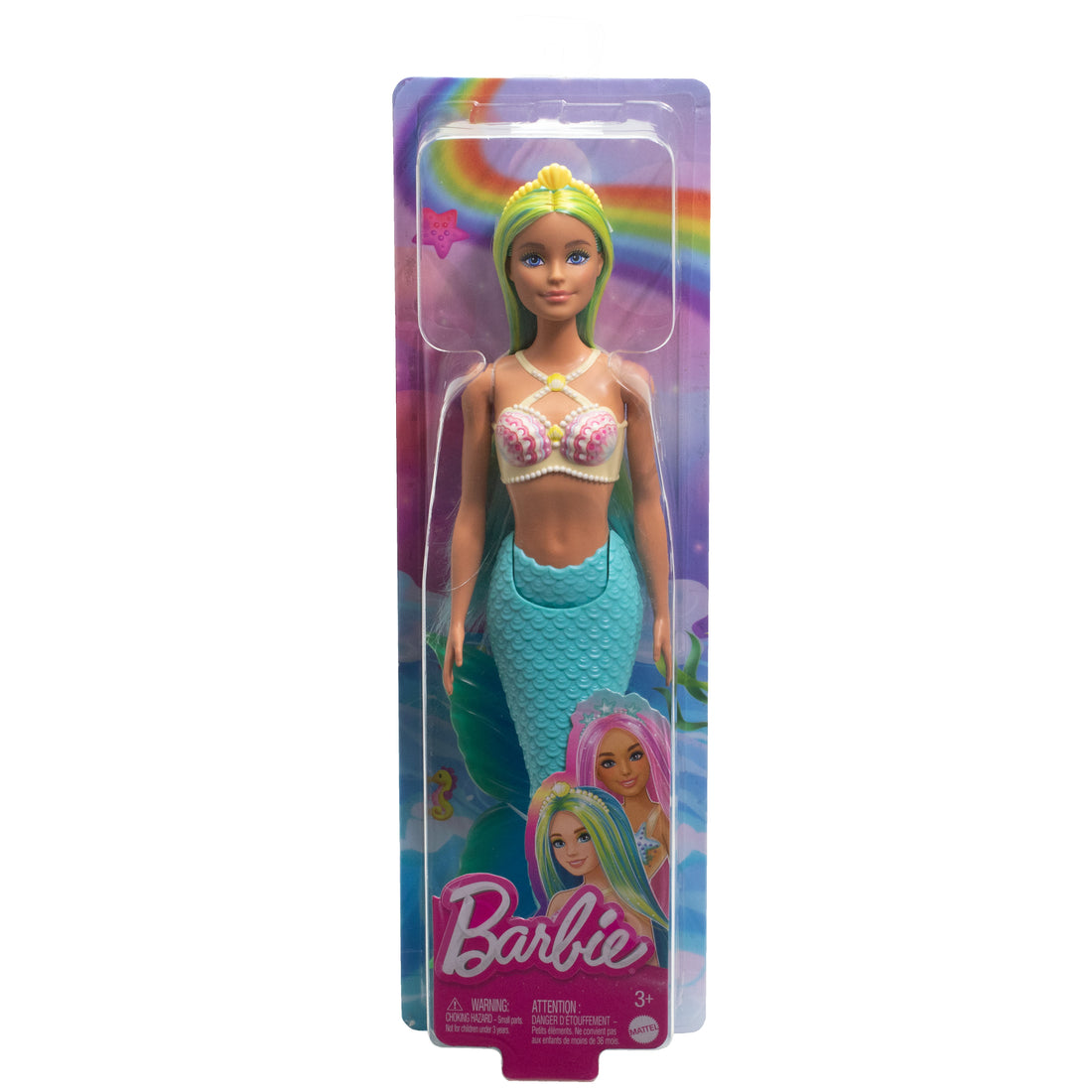 Barbie Mermaid Doll with Green Hair