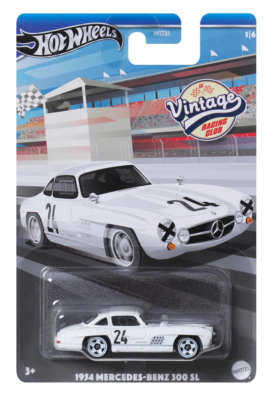 Hot Wheels 1:64 Scale Die-Cast Vintage Racing Club Car - Assorted*