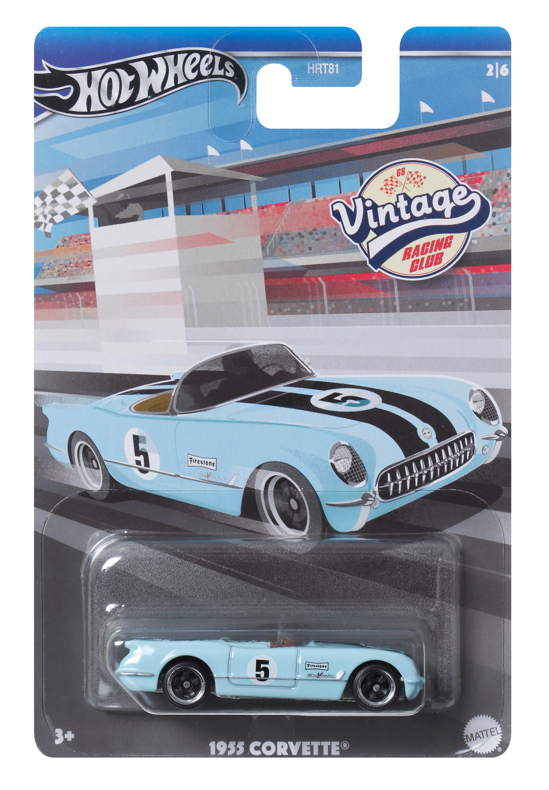 Hot Wheels 1:64 Scale Die-Cast Vintage Racing Club Car - Assorted*