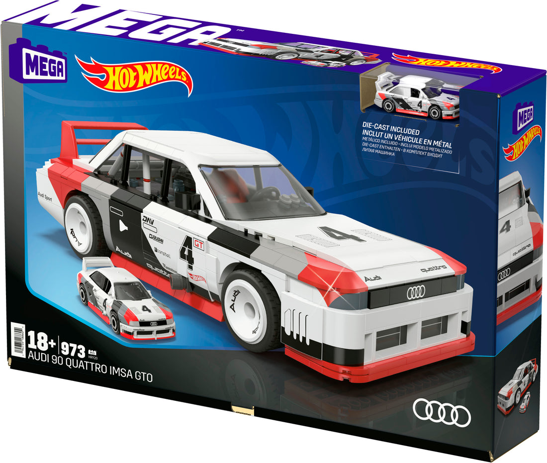 Mega Showcase Hot Wheels Audi 90 Quattro Imsa Gto