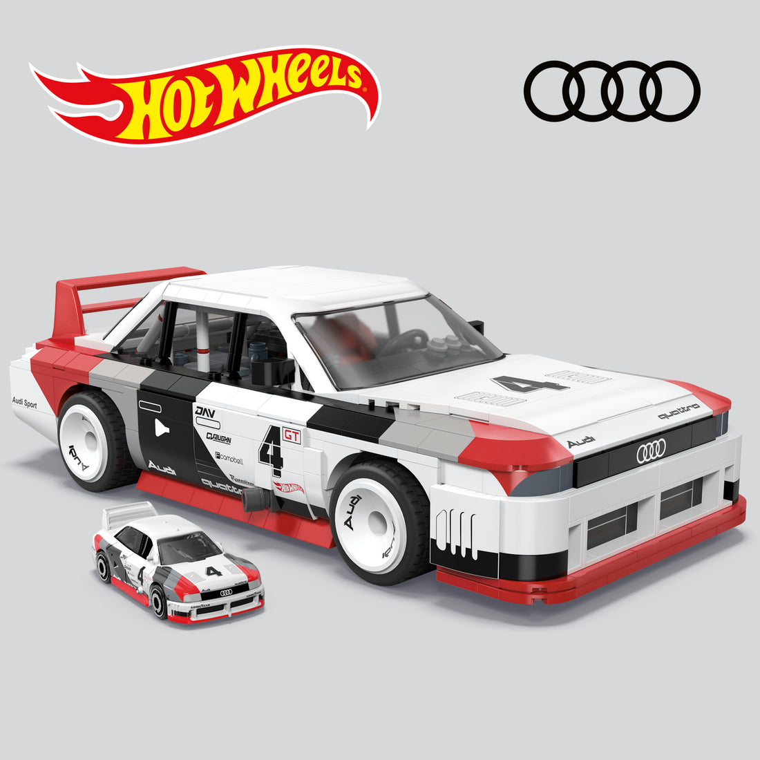 Mega Showcase Hot Wheels Audi 90 Quattro Imsa Gto