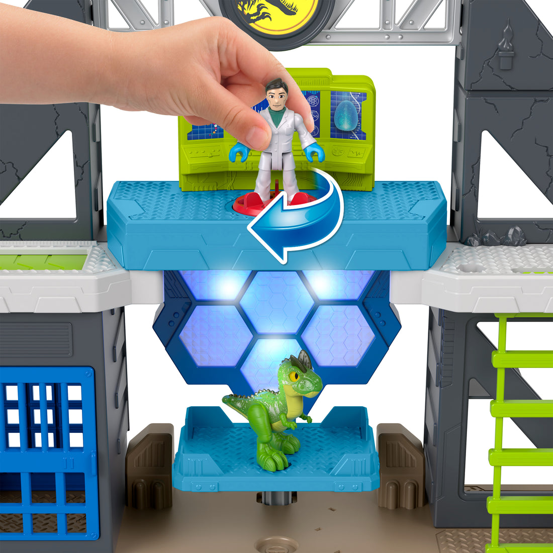 Imaginext Jurassic World Scan & Glow Dino Playset