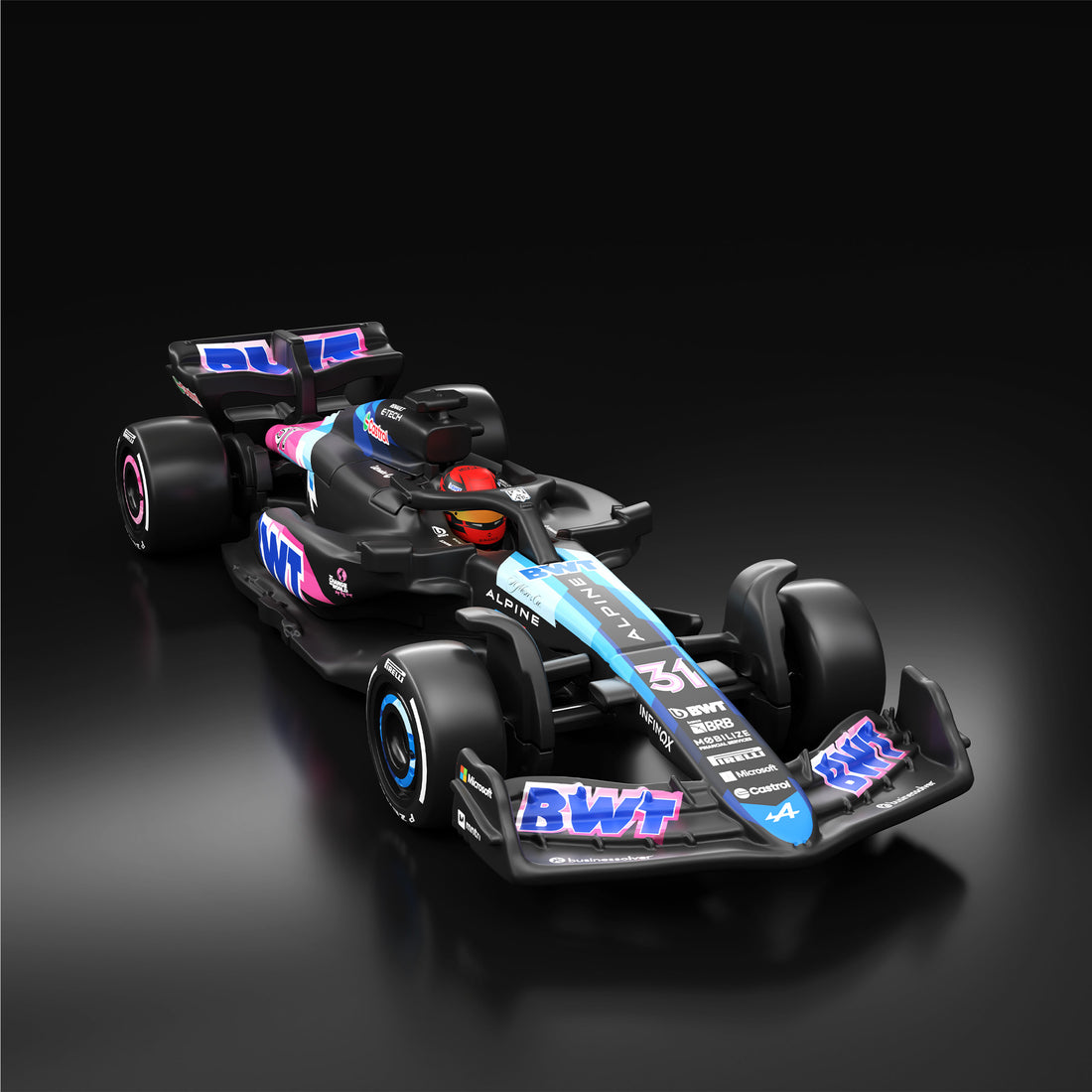 Hot Wheels® F1® Series: BWT Alpine Formula One™ Team A524 Car #31