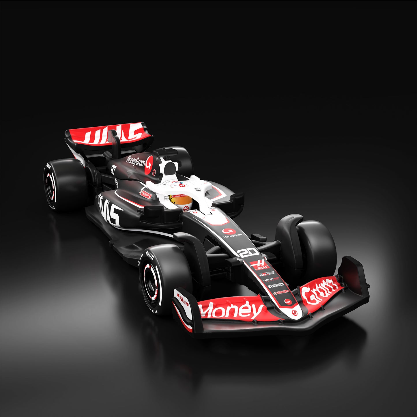 Hot Wheels® F1® Series: MoneyGram Haas F1® Team VF-24 Car #20