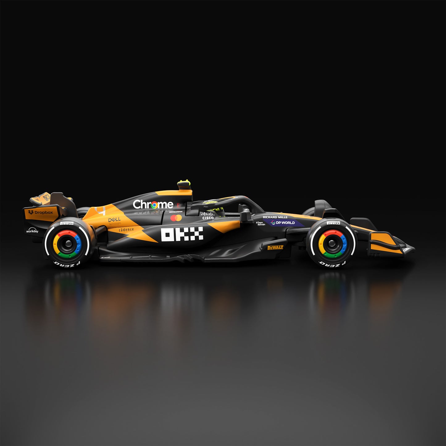Hot Wheels® F1® Series: McLaren Formula 1® Team MCL38 Car #4