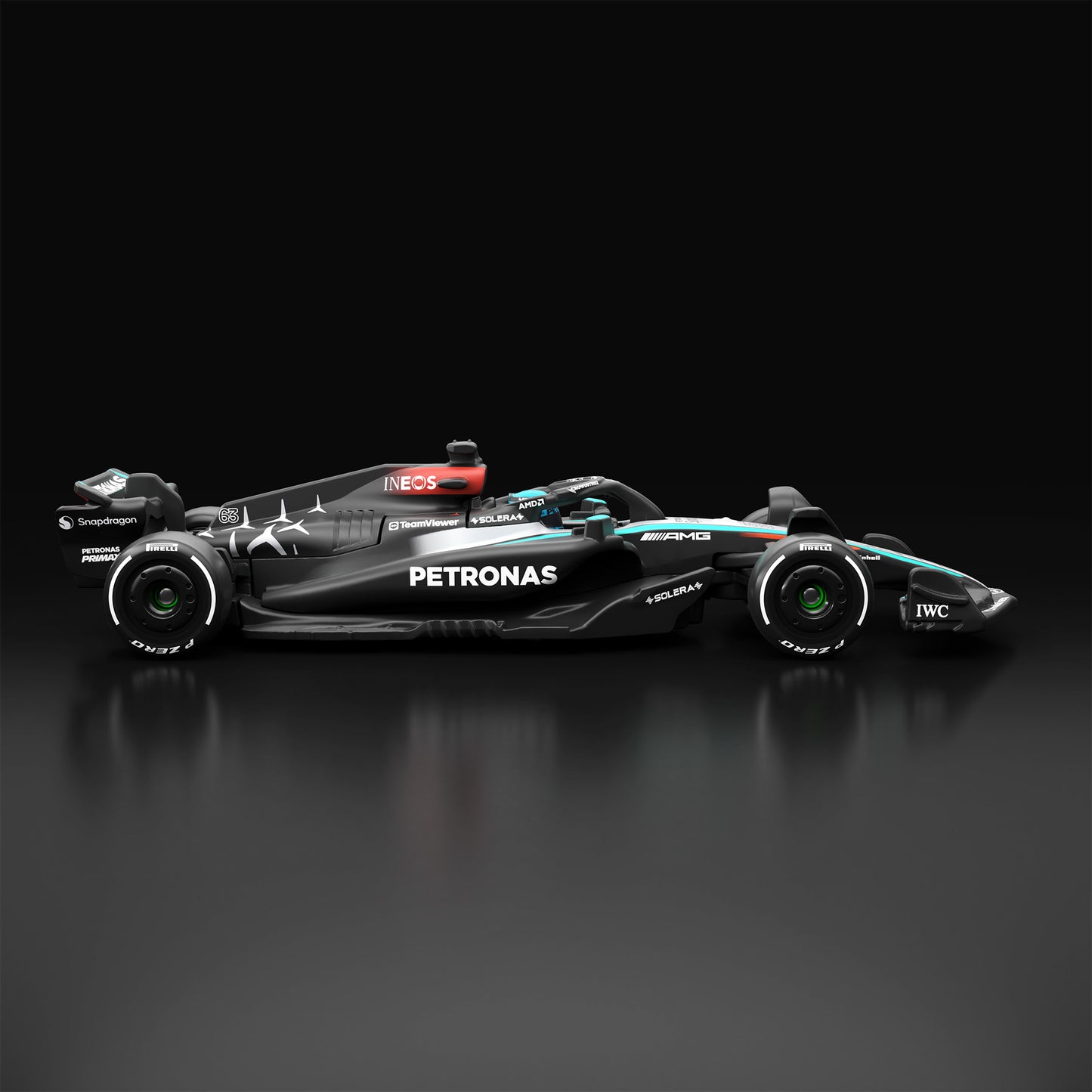 Hot Wheels® F1® Series: Mercedes-AMG PETRONAS Formula One™ Team W15 Car #63