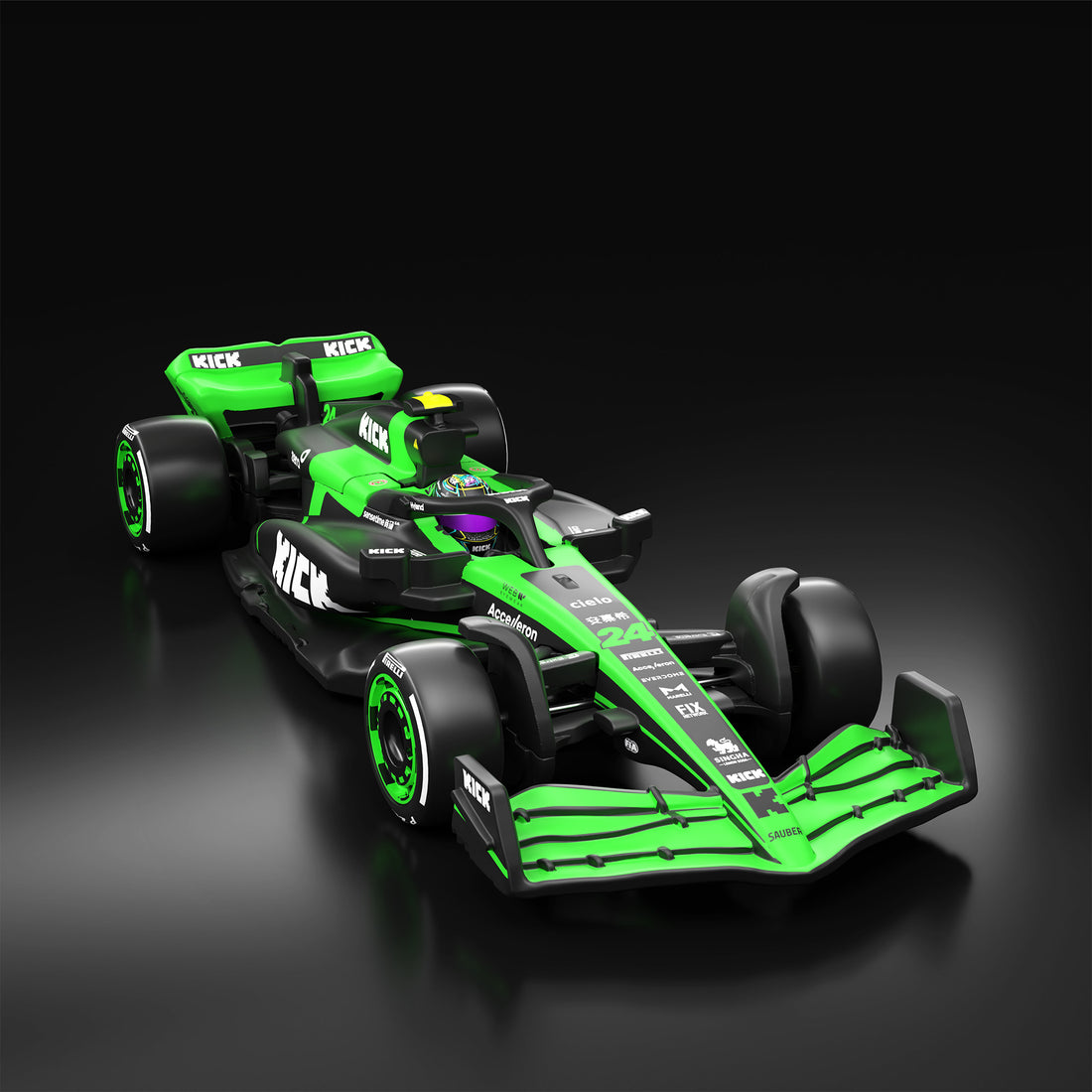 Hot Wheels® F1® Series: Stake F1® Team KICK Sauber C44 Car #24