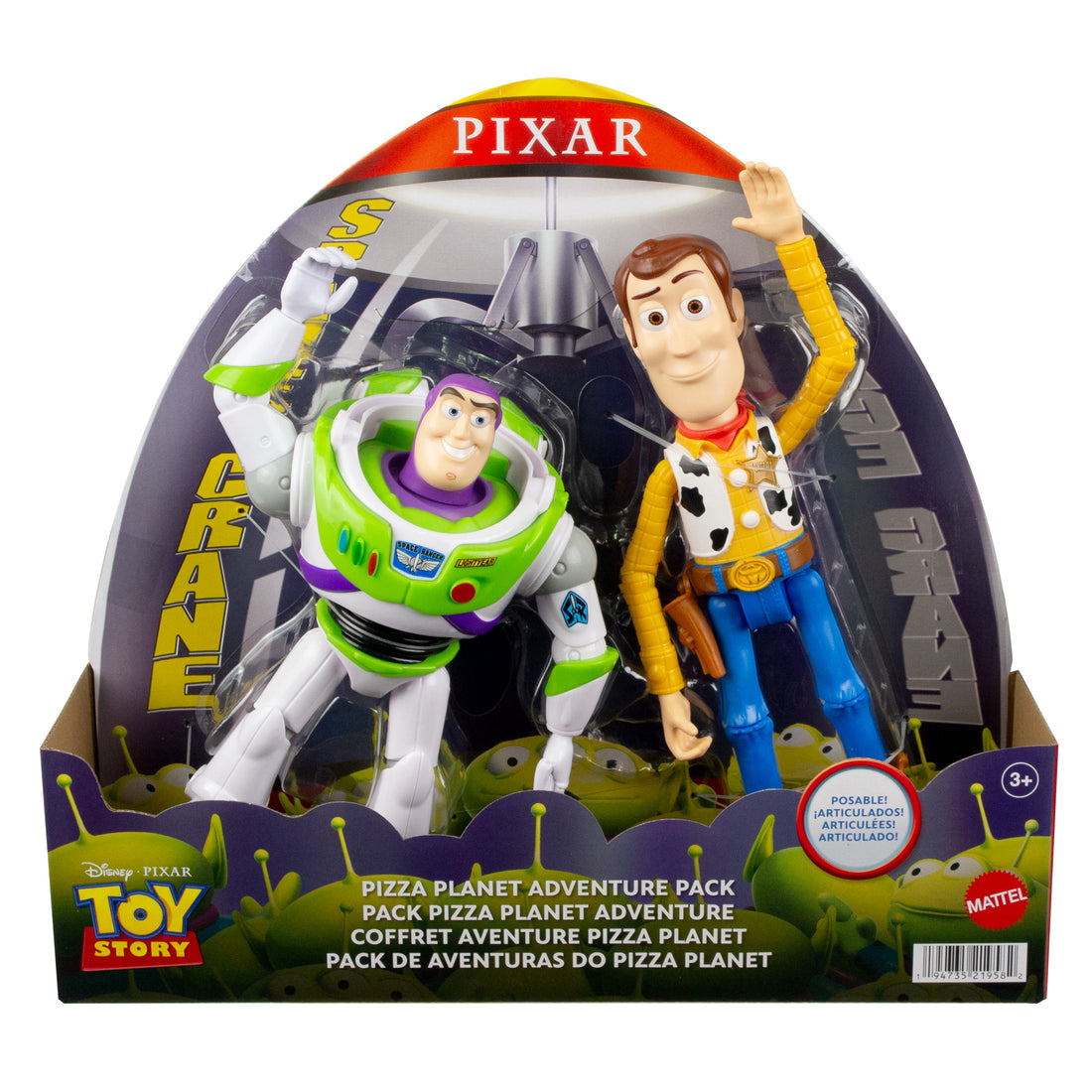 Disney and Pixar Toy Story Pizza Planet Adventure Pack