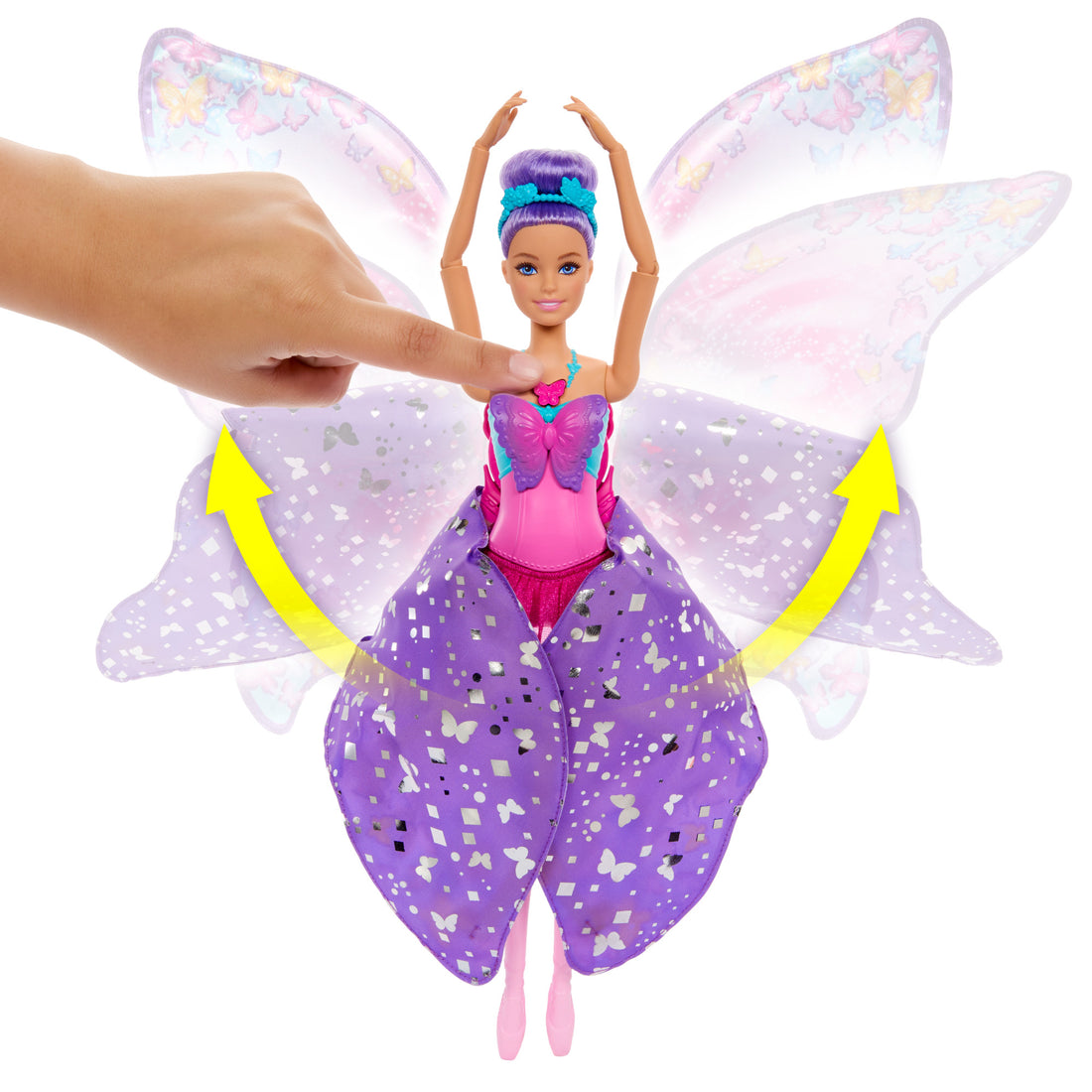 Bundle: 3 Barbie Fantasy Light-Up & Colour-Change Dolls