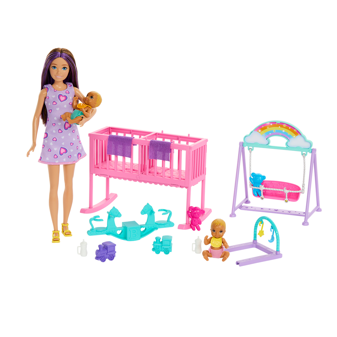 Barbie Twinning Nursery Playset