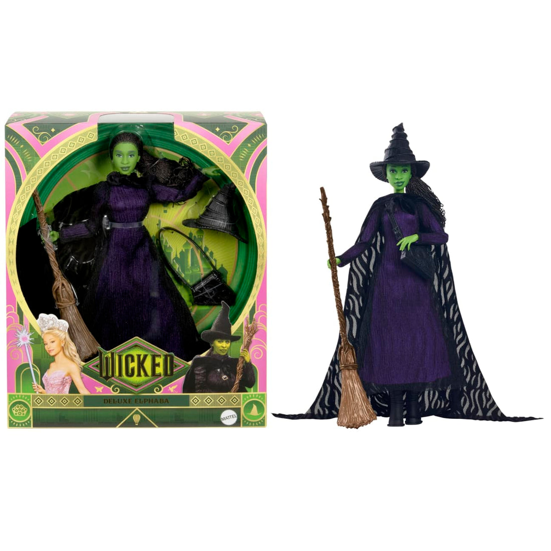 Bundle: Wicked Deluxe Glinda & Wicked Deluxe Elphaba Dolls