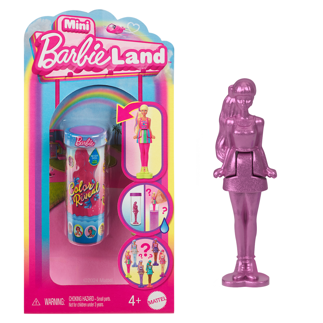 Barbie Mini BarbieLand Colour Reveal Dolls, Assorted