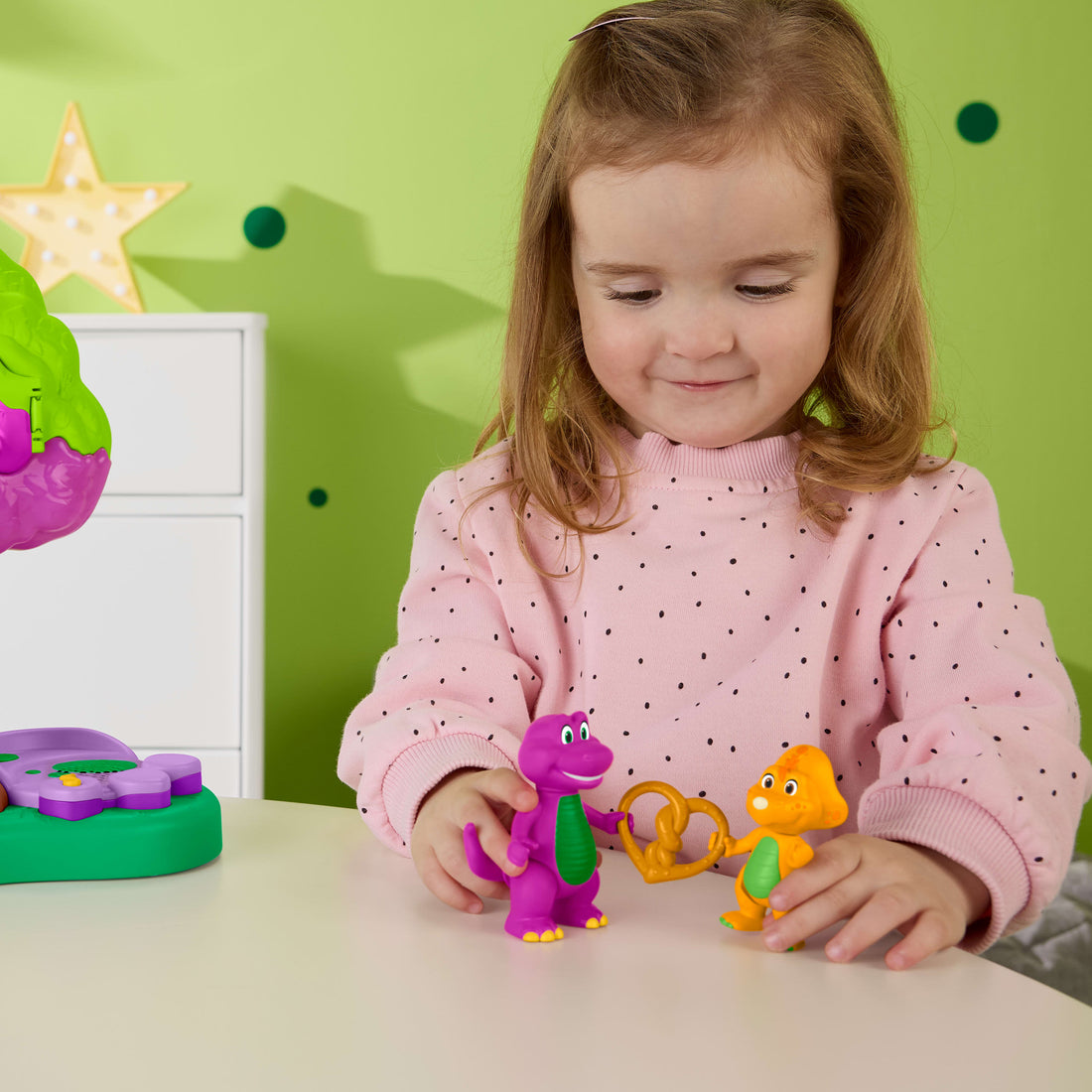 Barney's World Lights & Sounds Treehouse Playset