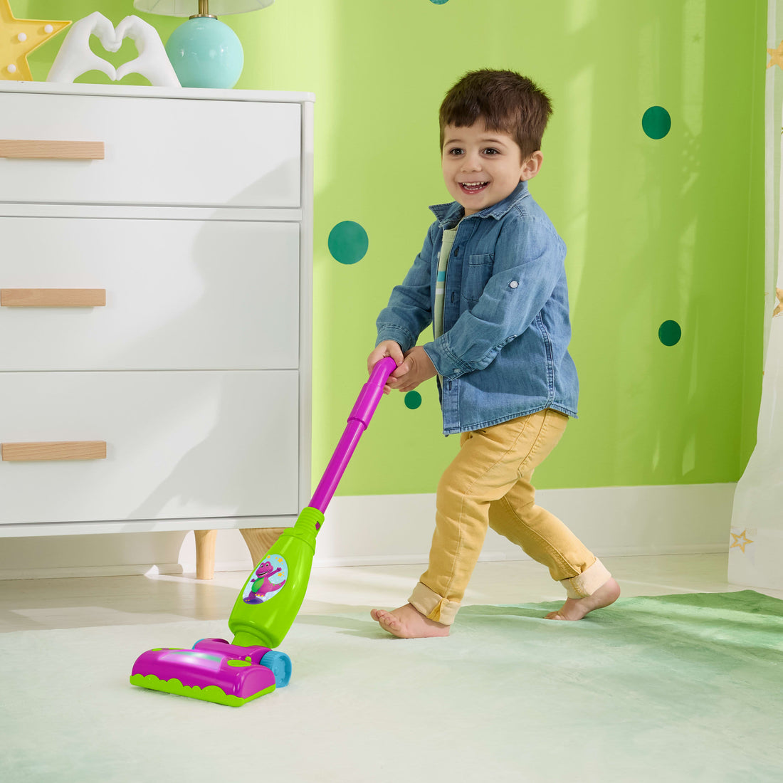 Barney's World Clean Up Vacuum