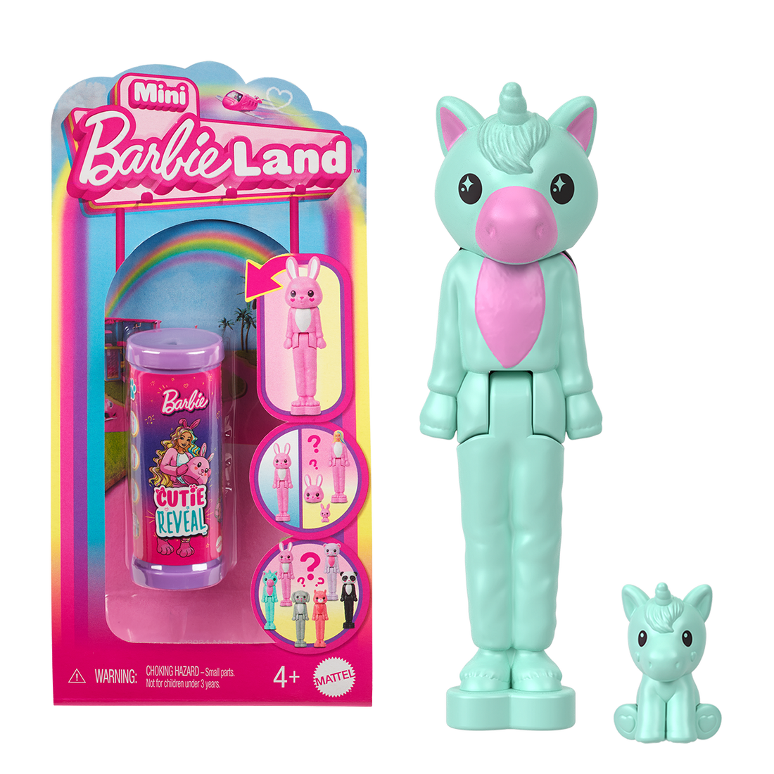 Barbie Mini BarbieLand Cutie Reveal Dolls, Assorted