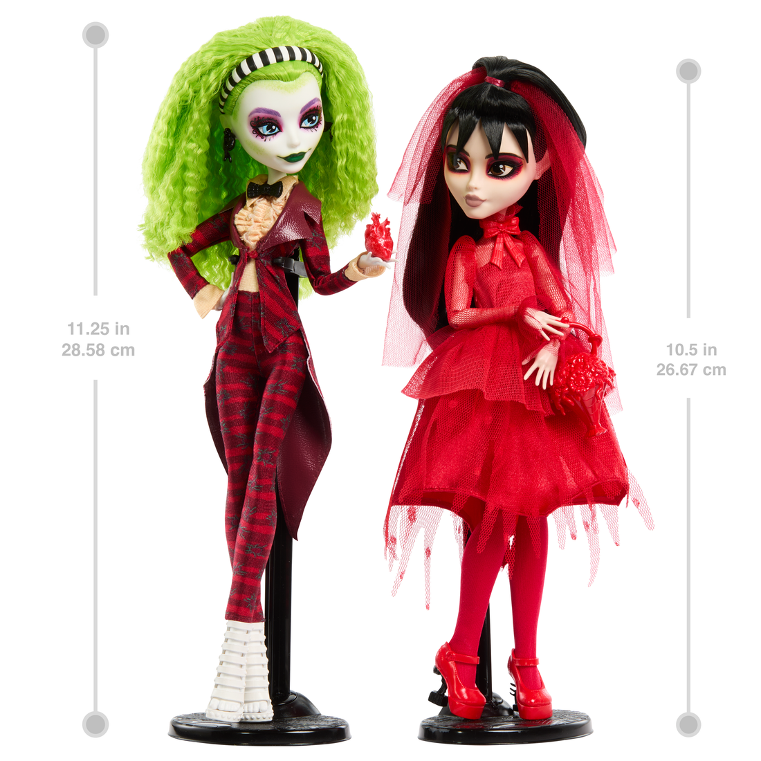 Monster High Skullector Betelgeuse and Lydia Doll 2-Pack