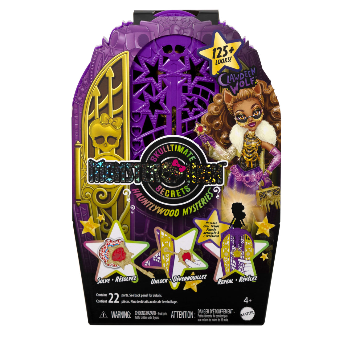 Monster High Skulltimate Secrets Clawdeen Wolf Doll