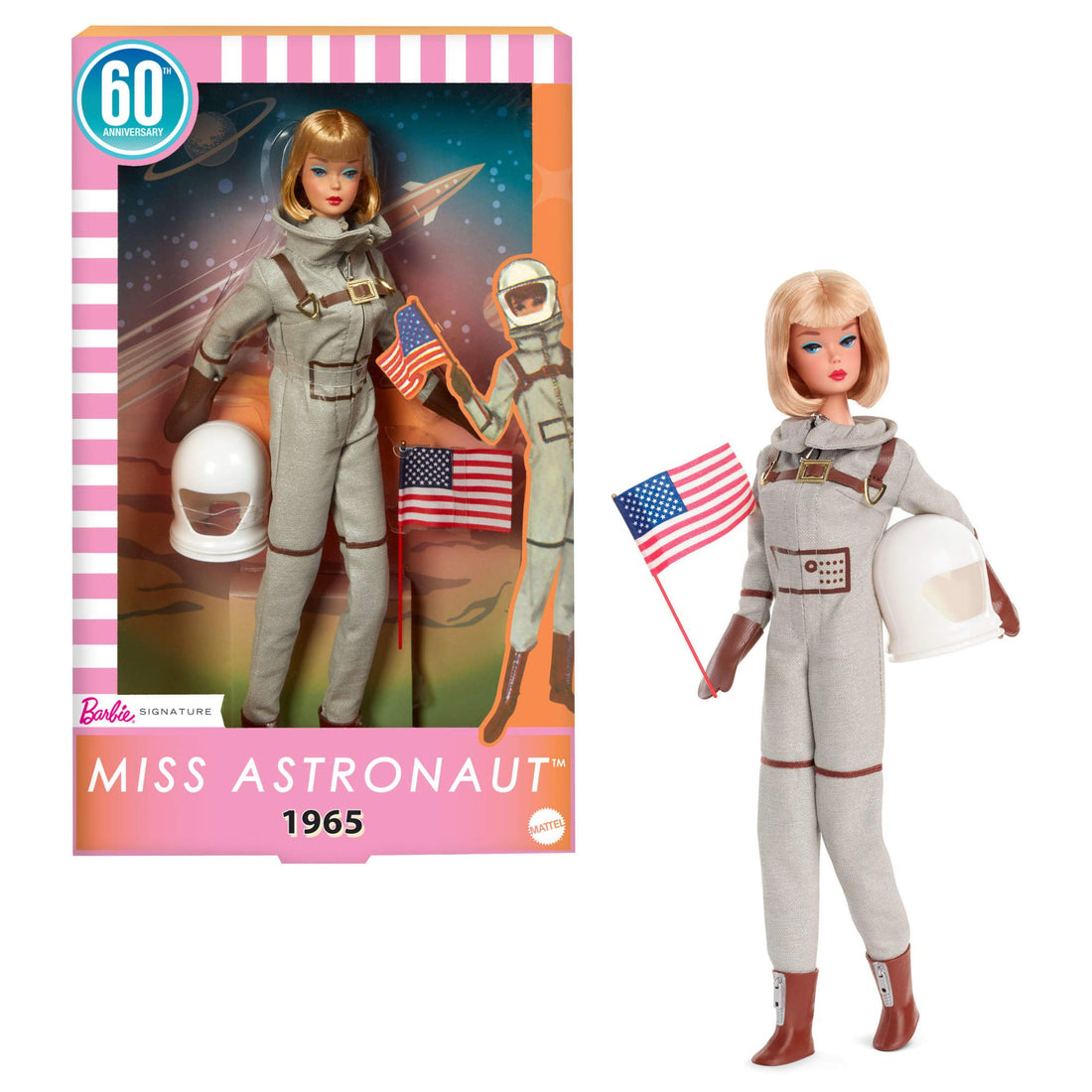 Barbie Signature Miss Astronaut 60th Anniversary Doll