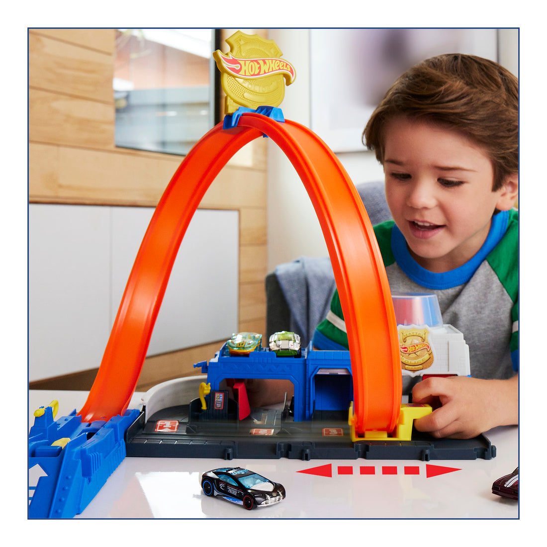 Hot Wheels City Super Police Station