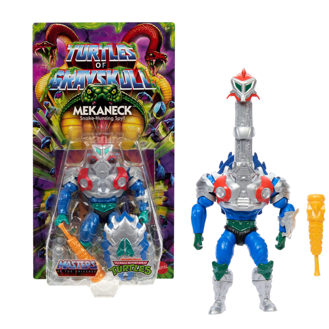 Masters of Universe Origins Turtles of Grayskull Mekaneck Action Figure