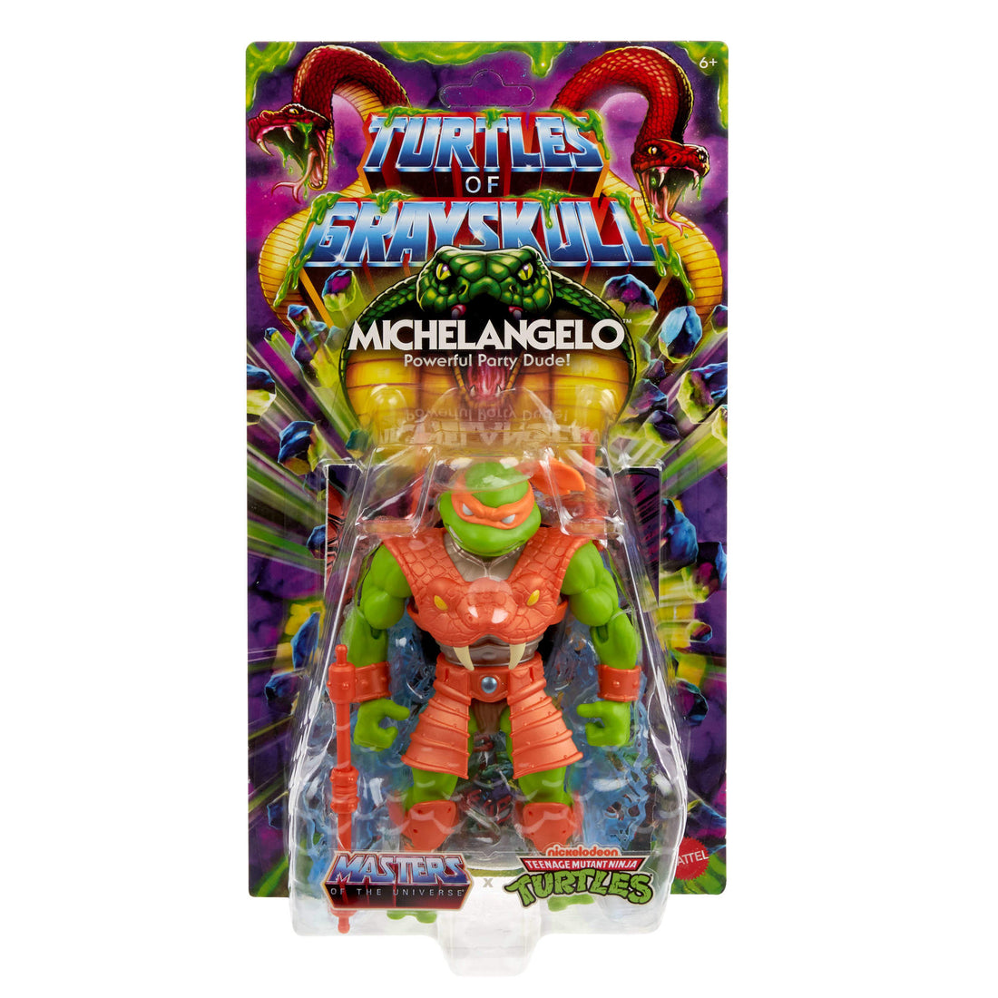 Masters Universe Origins Turtles of Grayskull Michelangelo Action Figure