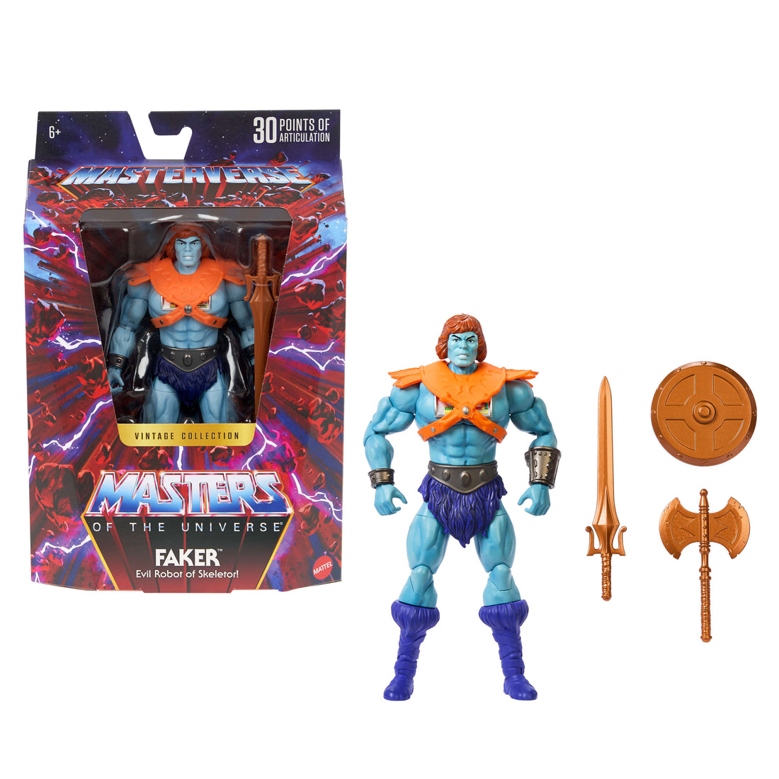 Masters of the Universe Masterverse Vintage Collection Faker Action Figure