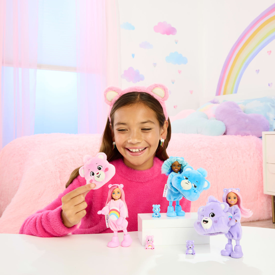 Care Bears Barbie Cutie Reveal Doll *Assorted