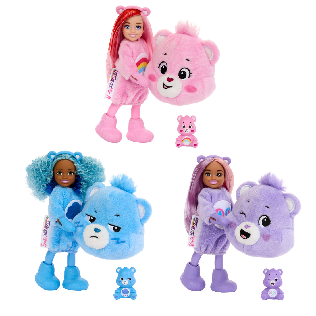 Care Bears Barbie Cutie Reveal Doll *Assorted