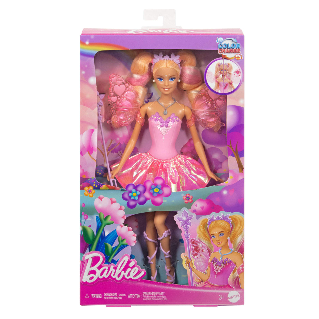 Bundle: 3 Barbie Fantasy Light-Up & Colour-Change Dolls