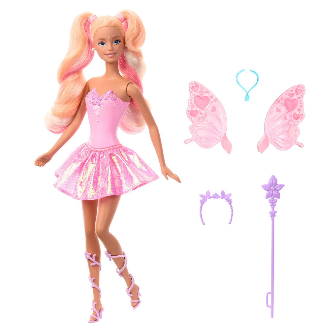 Bundle: 3 Barbie Fantasy Light-Up & Colour-Change Dolls