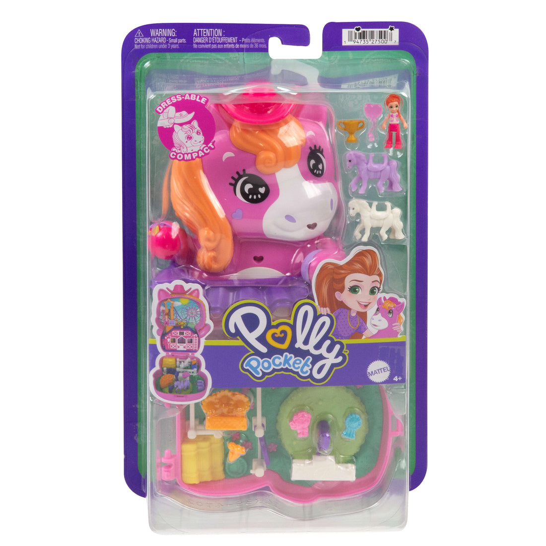 Polly Pocket Pony Rodeo Compact Playset
