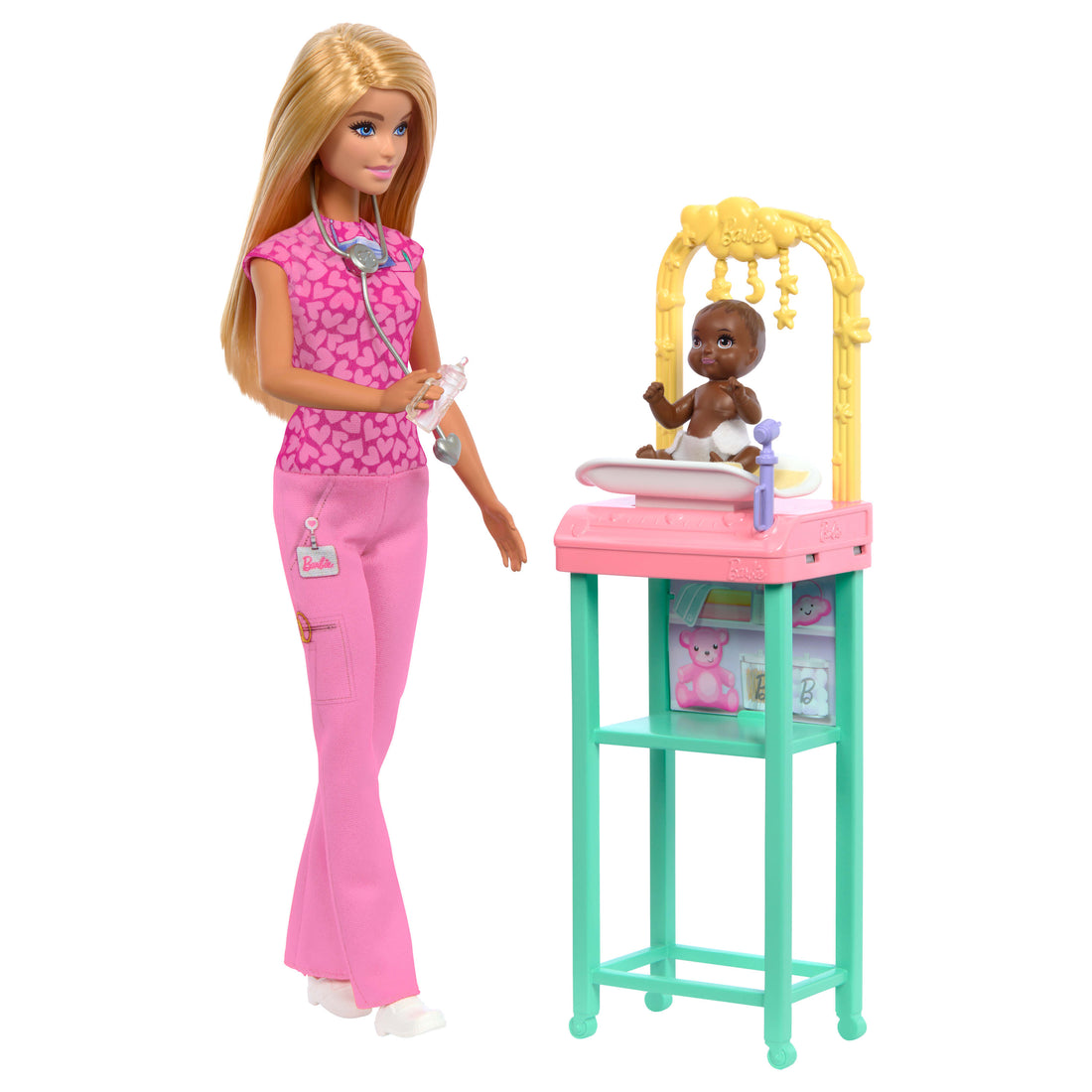 Barbie Baby Doctor Doll with Blonde Fashion Doll